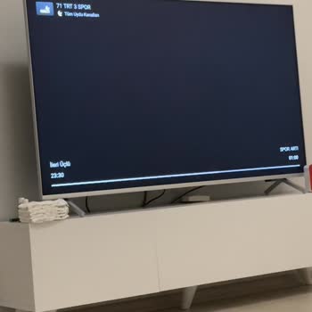 PHILIPS TV Philips 58PUS8507/62 TV De Açılışta Yeşil Ekran