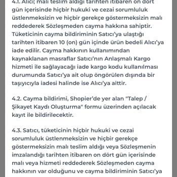 Bg Sportive Sözleşmeye Rağmen Ürünü İade Almıyor Mesajlara Bakmıyor