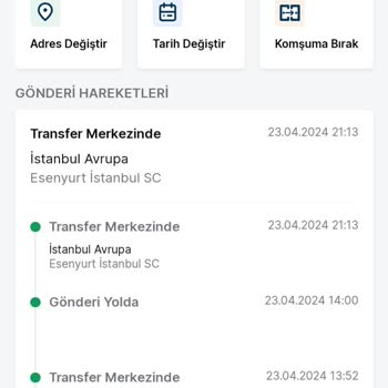 Trendyol İstanbul Esenyurt Şubenin Kargoyu 4 Gündür Göndermemesi