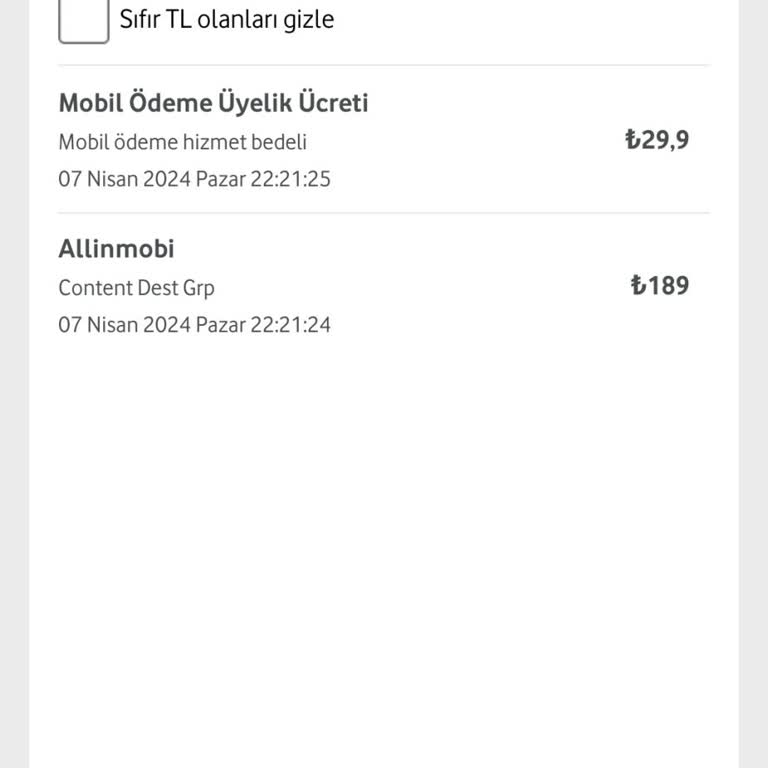 Allinmobi Habersiz Üyelik Ve Ücretlendirme Şikayeti