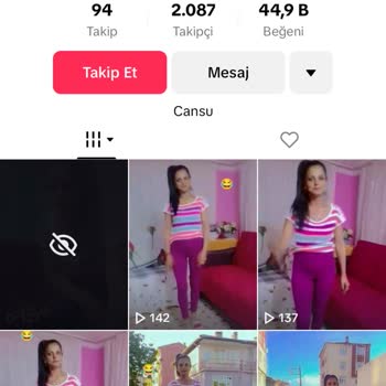 TikTok Hesabım Çok Beğenileri Saatte Hesap Profili Başkasına Ait