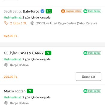 Baby Turco 2. Si 1₺ Kampanya Yanıltması