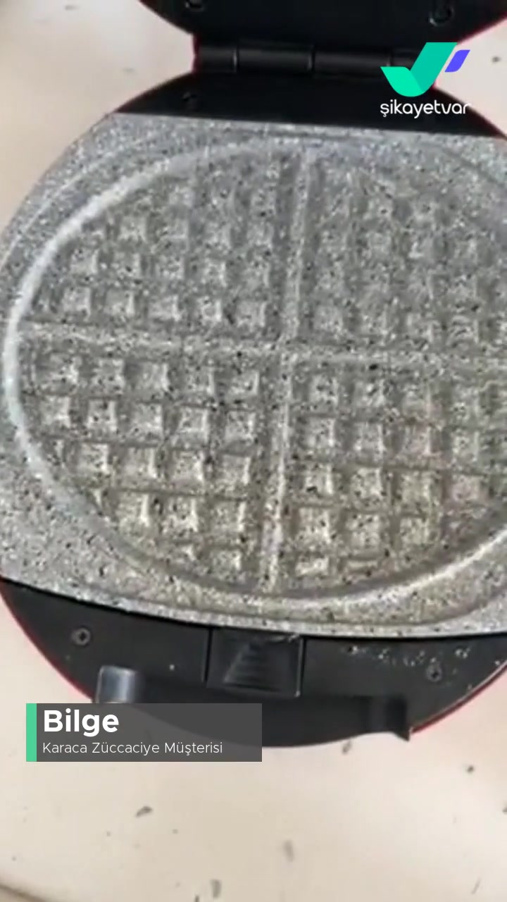 Karaca  Waffle Makinesi Sorunu! videonun kapak resmi