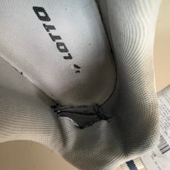 FLO Dan Aldığım Lotto Marka Ayakkabı İç Astar Deforme