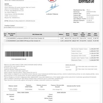 FLO Dan Aldığım Lotto Marka Ayakkabı İç Astar Deforme