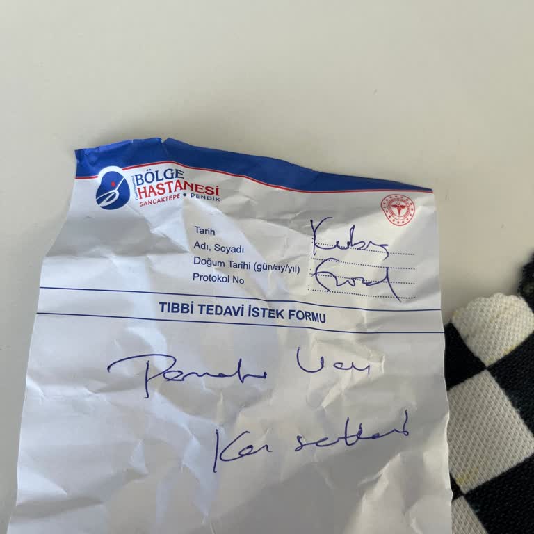 Sancaktepe Bölge Hastanesi Adım Başı Tutar Çıkarma