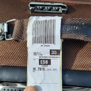 Esenboğa Havalimanı Ankara Varışında Valizim Hasar Gördü