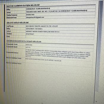 Bezen Store Defolu Ürünlerle İade Talebimi Yapmayıp Değişime Zorluyor