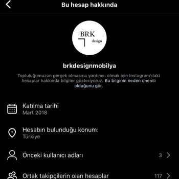 Sahte Instagram Hesabı Brk Design Tarafından 6500 Liram Gitti