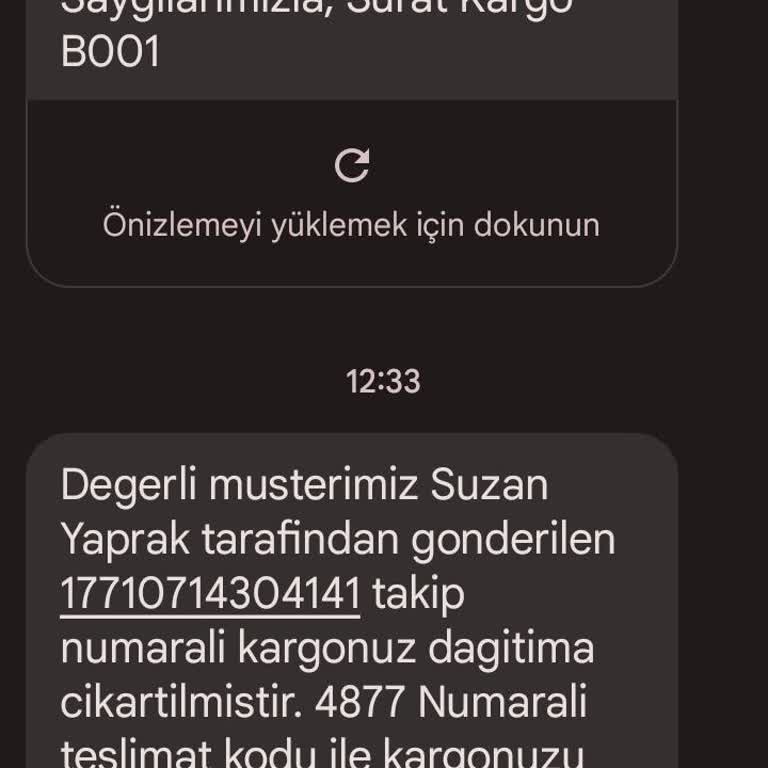 Sürat Kargo Kargo Dağıtım Karmaşası Ve İletişim Sorunu