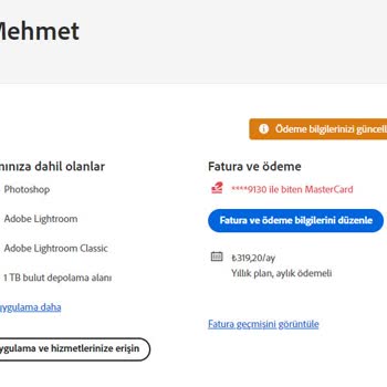 Adobe Üyelik İptali Gerçekleşmiyor.