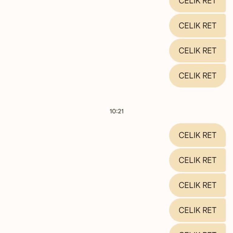 Çelik Ticaret SMS Çelik T