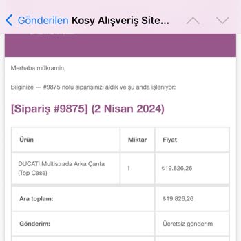 Ducati Multistrada Topcase Stok Karmaşası!