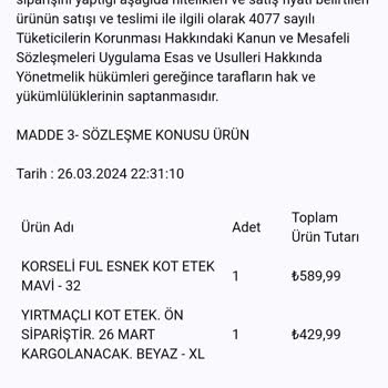 Betül Babacan Ücret İadesi Yapmıyor