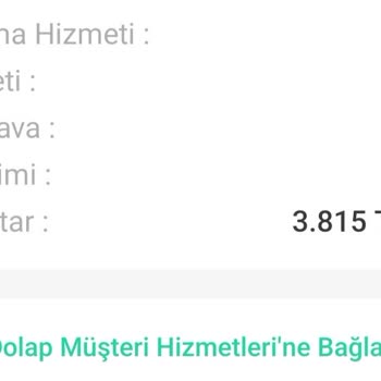 Dolap Kesinti İşlemleri