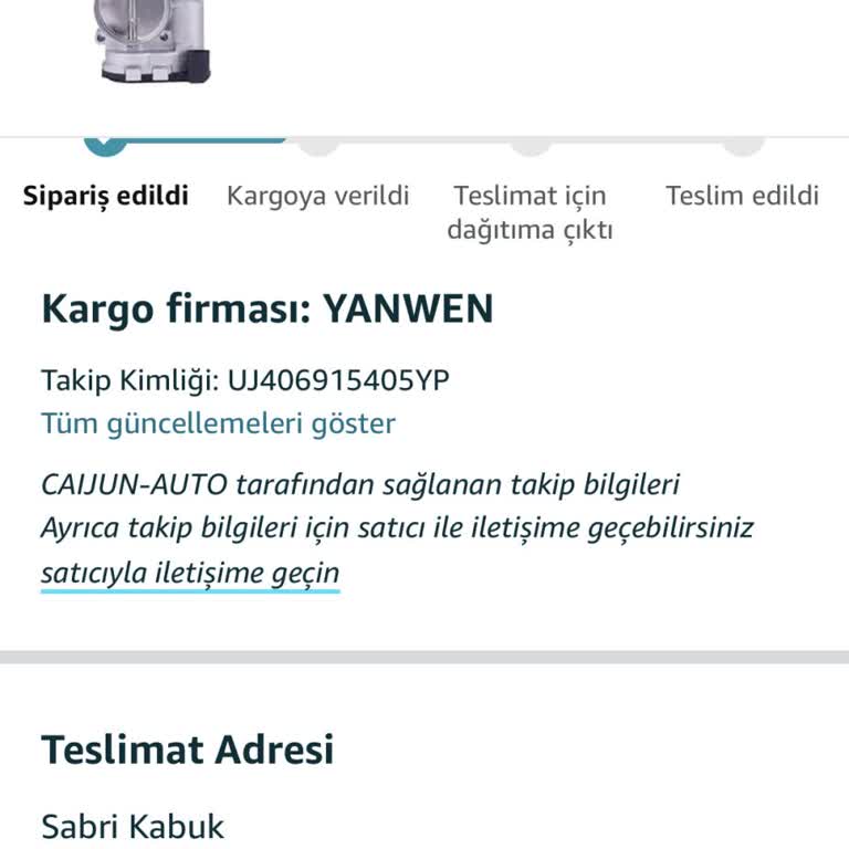 Amazon Sipariş Verdiğim Ürün İptali