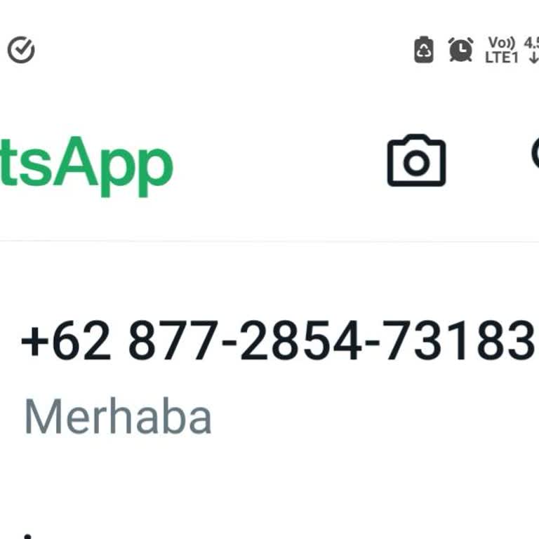 WhatsApp Yurt Dışından WhatsApp Üzerinden Rehberim Dışında Mesaj