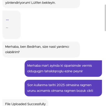 Getir Bozuk Ürünü İade Almıyor