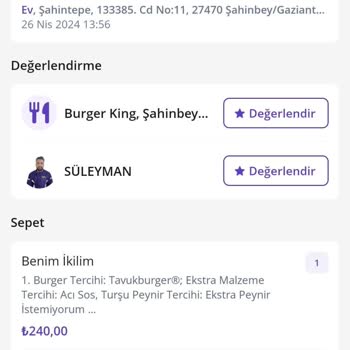 Getir Yemek Ürün İptali Yapmıyor 24 Saattir Bekletiyor
