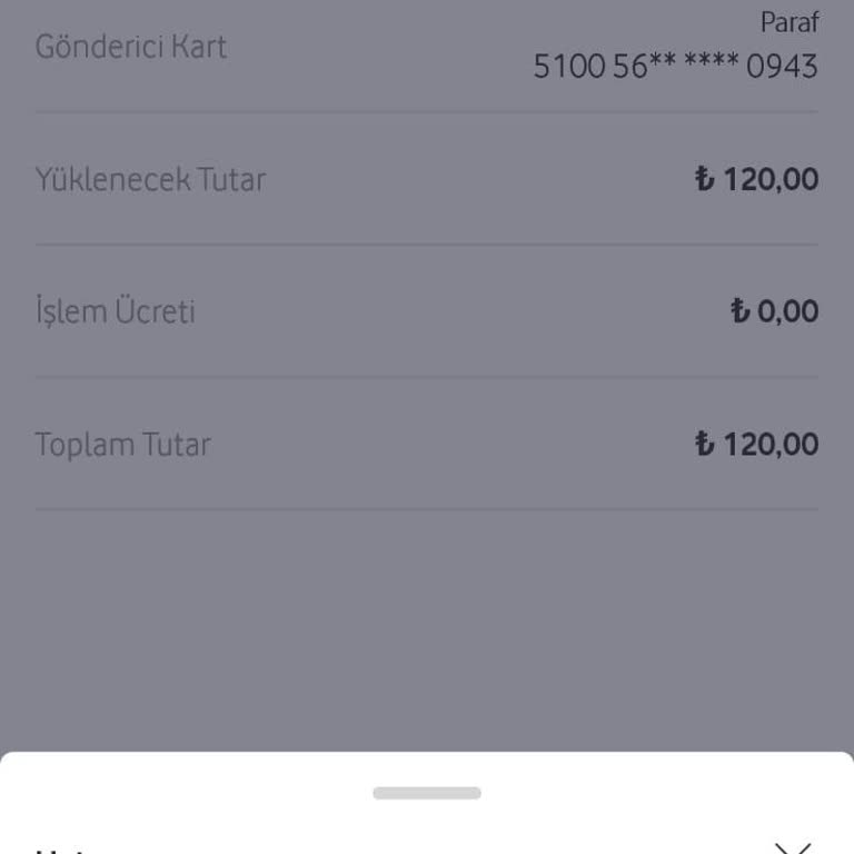 Vodafone Pay Vodafone Cüzdanıma Para Yükleyemiyorum