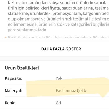 Trendyol Farklı Ürün Gönderdi