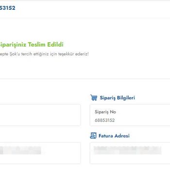 Şok Market Win Kampanyalı Ürünler