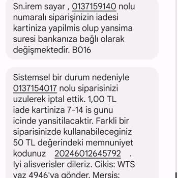 Watsons Sistem Bozukluğu Yüzünden Müşteri Mağduriyeti