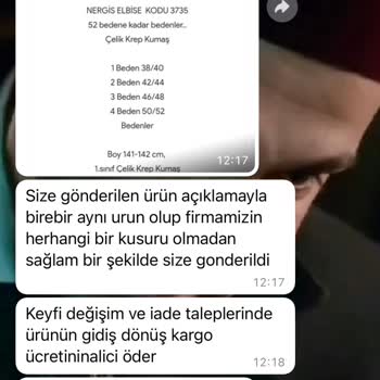 Moda Nisvan İade Kargo Ücreti Talebi