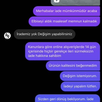 Sevanna Butik Shopier'den Aldığım Ürünün İade Talebini Reddediyor