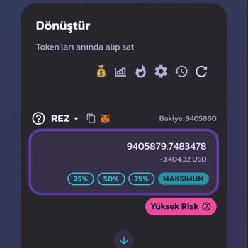 PancakeSwap Rez Coin Saçmalığı