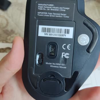 İnca Mouse'umun Sensörü Bozuldu.