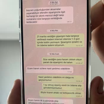 Cadde Store Ön Ödeme Alıp Ürün Göndermemesi