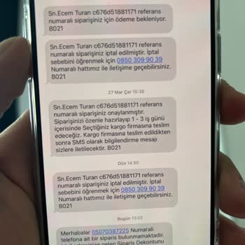 Cadde Store Ön Ödeme Alıp Ürün Göndermemesi