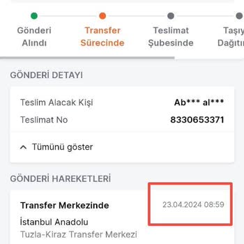 Trendyol Express Teslimat Gecikmesi Hakkında Şikayet