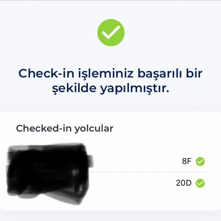 A Jet Anne Ve Çocuk İçin Ayrı Koltuk Tanımlaması