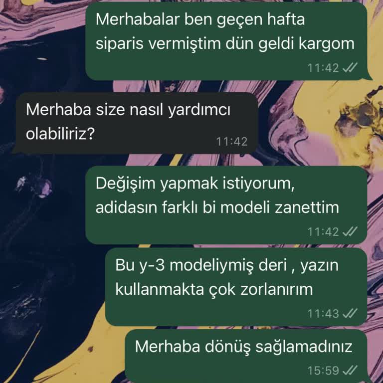 Kremlin Outlet Değişim İstediğimde Cevap Yok