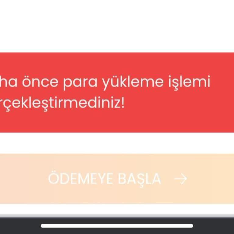 Merhaba Payfix Para Yatırma İşlemi Yapamıyorum