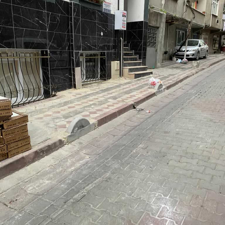 Sultangazi Belediyesi Kaldırım Park Engelleyici Duba