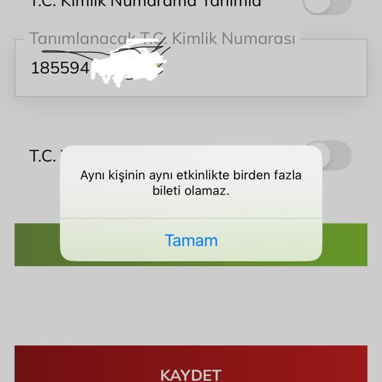 Passolig Beşiktaş Çaykur Rize Maçı İçin Bilet Alamıyorum