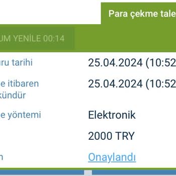 1xBet Çekim İşleminde Yaşanan Sorun