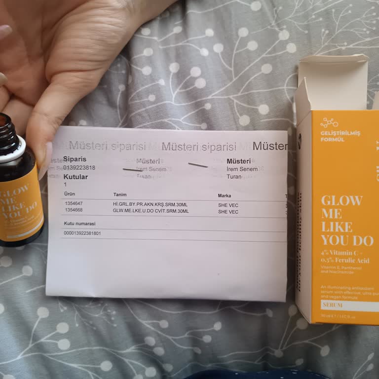 S'he Vec. C Vitamini Serum Bozuk