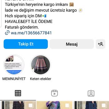 Ketensgyim (Instagram) Yanılttı
