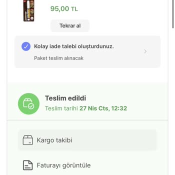 Hepsiburada Yanlış Ürün Gönderip Eksik İade Yapıyor