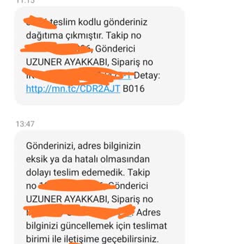 MNG Kargo Balıkesir/Gönen Şubesin De Ki Dağıtım Çalışanından Memnun Değilim