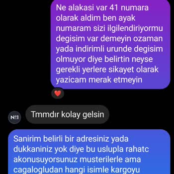 No1Step Instagram Ayakkabı Satıcısı
