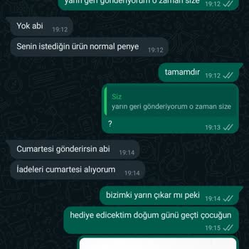 Yunbey İnşaat Hayal Kırıklığına Uğratan Alışveriş Deneyimi