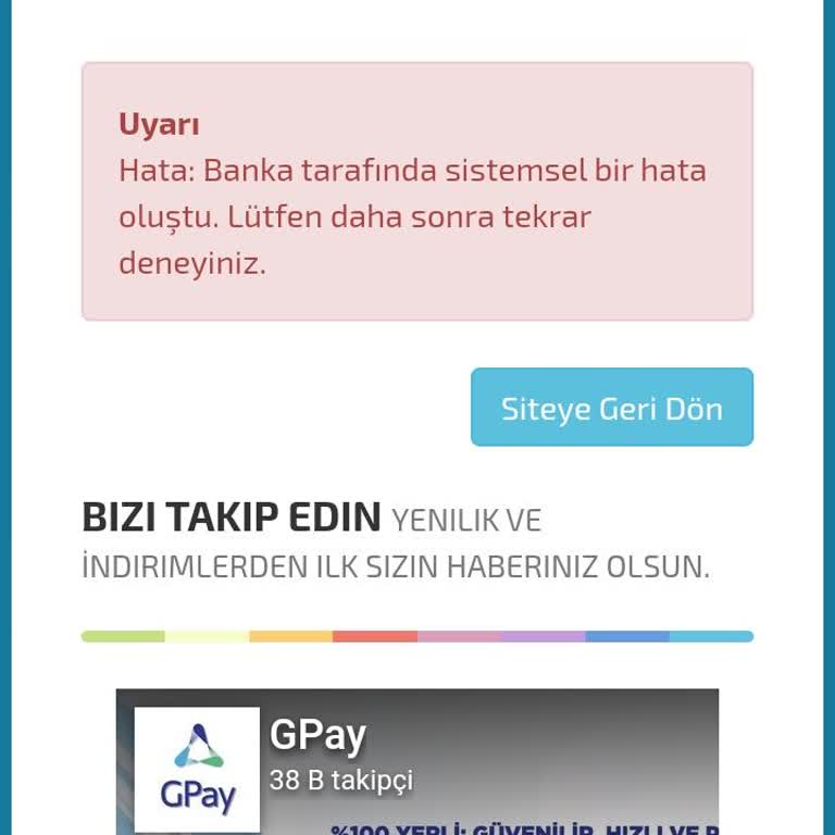 GPay Taksitle Ödeme Yapmak