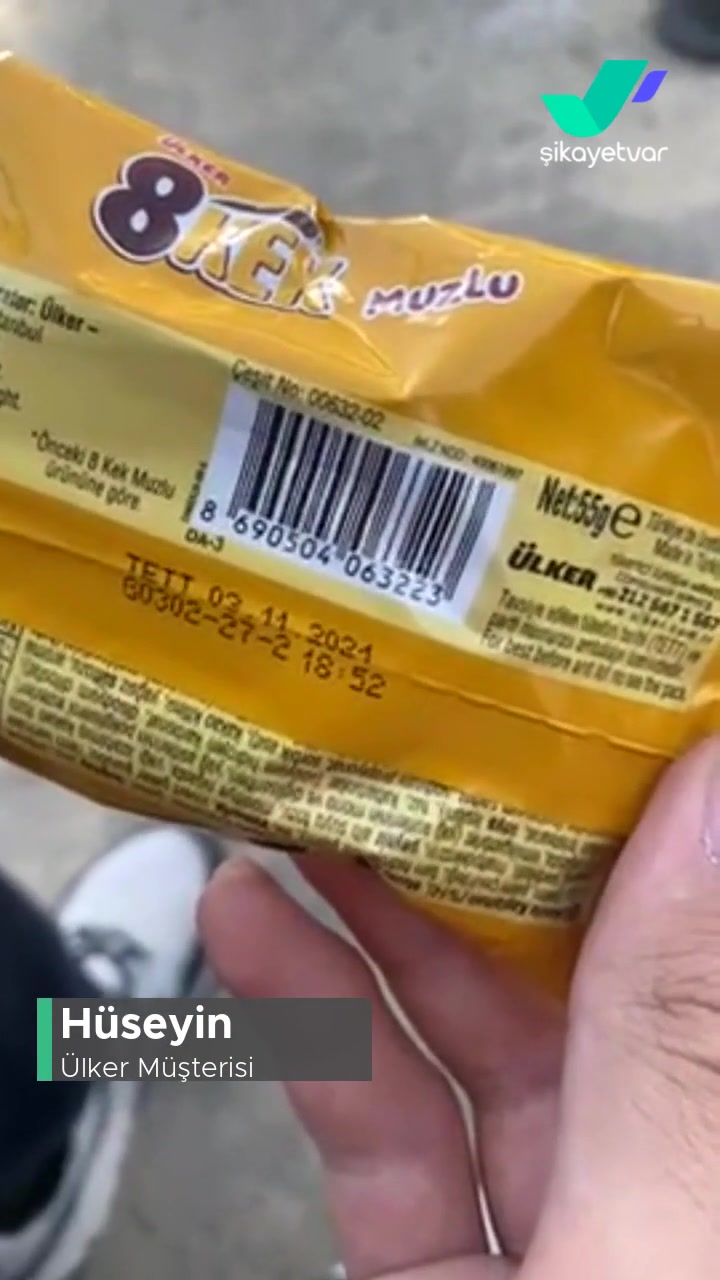 Ülker Sekiz Kek Tarihi Geçen Ürün videonun kapak resmi