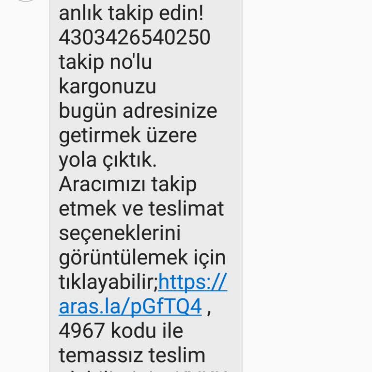 Aras Kargo Ayıp Ve Edep
