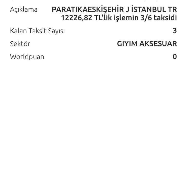 Paratika Haberim Olmadan Kartımdan Para Çekilmiş